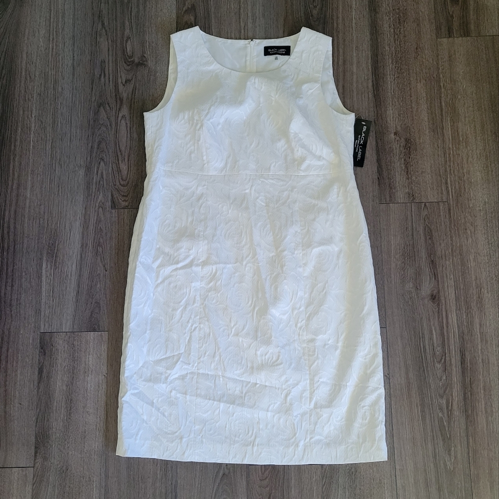 Black Label White Dress